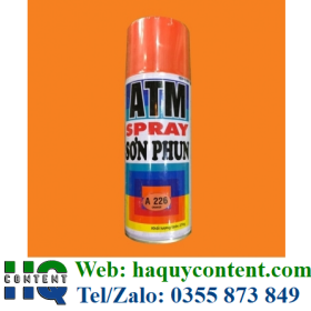 SƠN XỊT ATM MÀU VÀNG, MÀU CAM GIÁ RẺ
