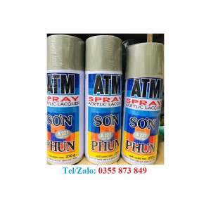 Sơn Xịt Atm Màu Xám Sáng A 221 (Light Grey)