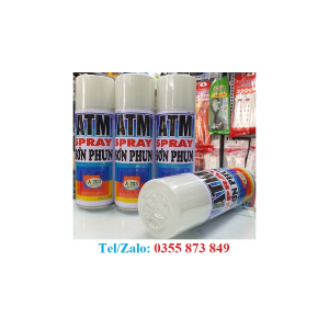 Sơn Xịt Atm Màu Xám Trắng A 203 (Sanyo White)