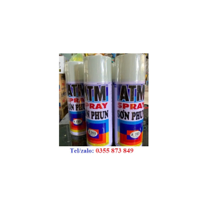 Sơn Xịt Atm Màu Xám Trắng A 203 (Sanyo White)