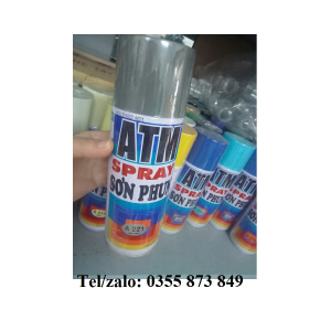 Sơn Xịt Atm Màu Xám Vôi A 215 (Grey)
