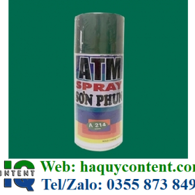 SƠN XỊT ATM MÀU XANH LÁ 214 GIÁ RẺ