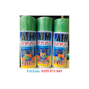 Sơn Xịt Atm Màu Xanh Táo A 217 (Apple Green)