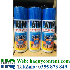 SƠN XỊT MÀU XANH DƯƠNG ĐẬM SHIP COD TOÀN QUỐC