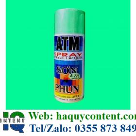 SƠN XỊT MÀU XANH NGỌC SHIP COD TOÀN QUỐC