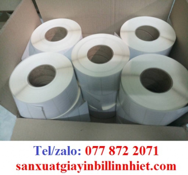 TEM 1 HÀNG GIÁ RẺ, TEM CUỘN IN VẬN ĐƠN CHO BƯU ĐIỆN, CÔNG TY, DOANH NHIỆP