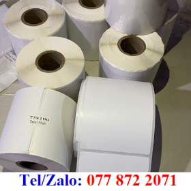 Tem Giá Rẻ (7cm *10.5cm)  - Nhận Cắt Theo Yêu Cầu