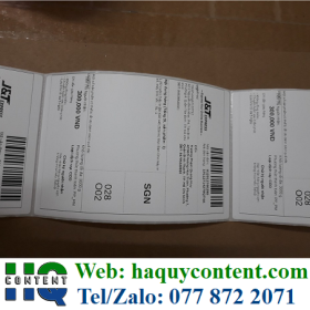 TEM VẬN ĐƠN A6 GIÁ TỐT GIAO SỐ LƯỢNG SỈ VÀ LẺ