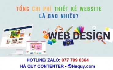 THÔNG BÁO GIÁ WEBSITE BÁN HÀNG ONLINE