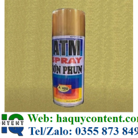 TỔNG HỢP BẢNG SƠN PHUN SPRAY VÀNG GIÁ RẺ