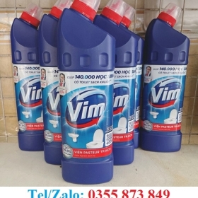 TPHCM GIAO SỈ LẺ VIM TẨY BỒN CHÍNH HÃNG THÙNG HOẶC CHAI