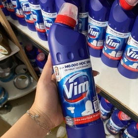 VIM VỆ SINH SẠCH BÓNG BẦN CẦU, NHÀ VỆ SINH