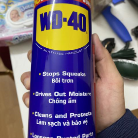 WD – 40 BẢO DƯỠNG MÁY MÓC CHỐNG RỈ SÉT GIÁ TỐT.