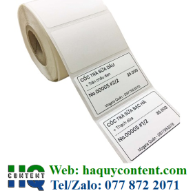 XƯỞNG GIẤY IN MÃ VẠCH - TEM VẬN ĐƠN CÁC LOẠI 