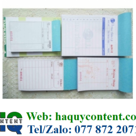 XƯỞNG SẢN XUẤT GIẤY ORDER 1 LIÊN 2 LIÊN