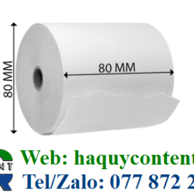 XƯỞNG SẢN XUẤT VÀ BỎ SỈ GIẤY IN NHIỆT K80