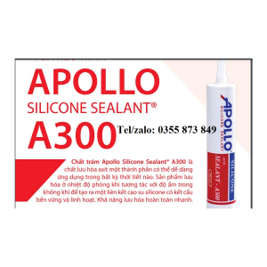 KEO SILICONE DÁN KÍNH A300